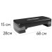 Степ платформа  EasyFit Step-B 2-ступенчатая серая - фото №2
